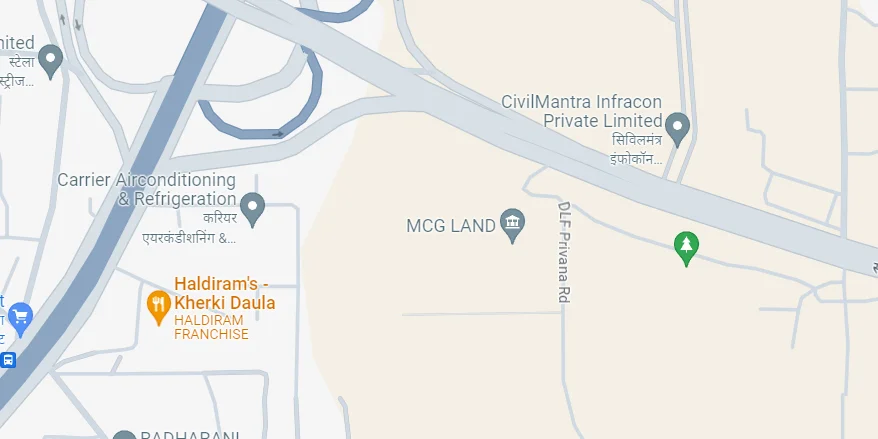 Map showing our office location